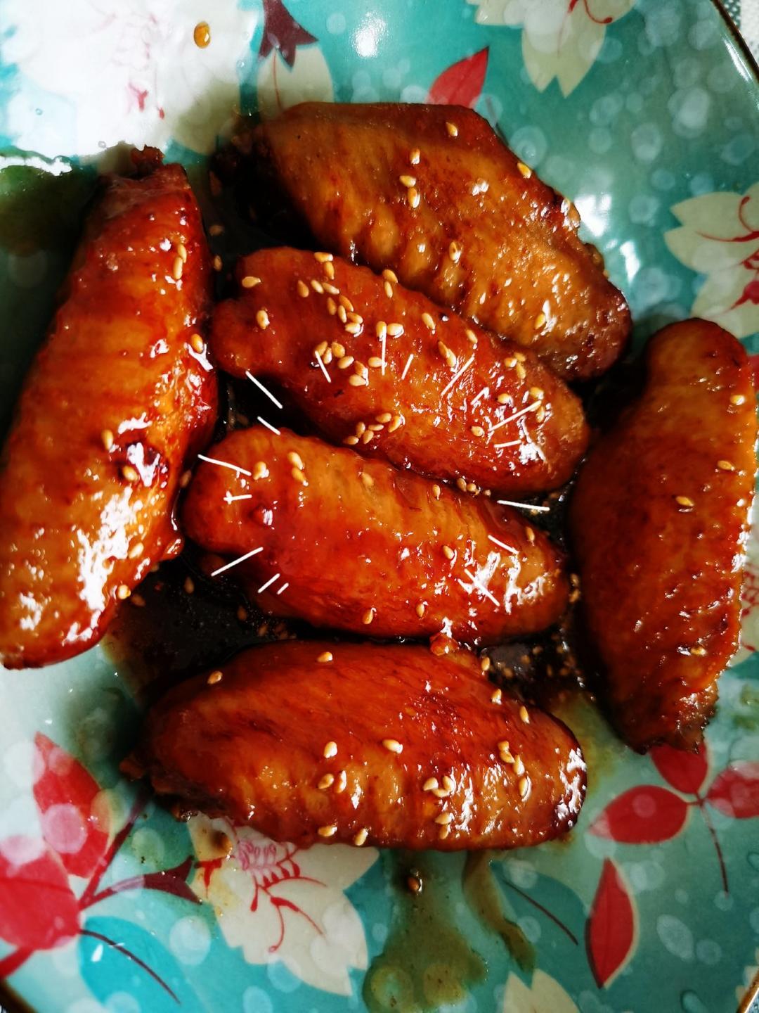 麦秋食光🔆蜜汁鸡翅