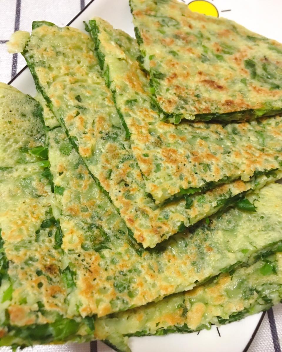 芹菜叶软饼（糊塌子）