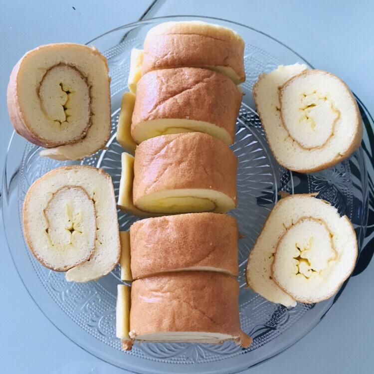 原味蛋糕卷(后蛋法)