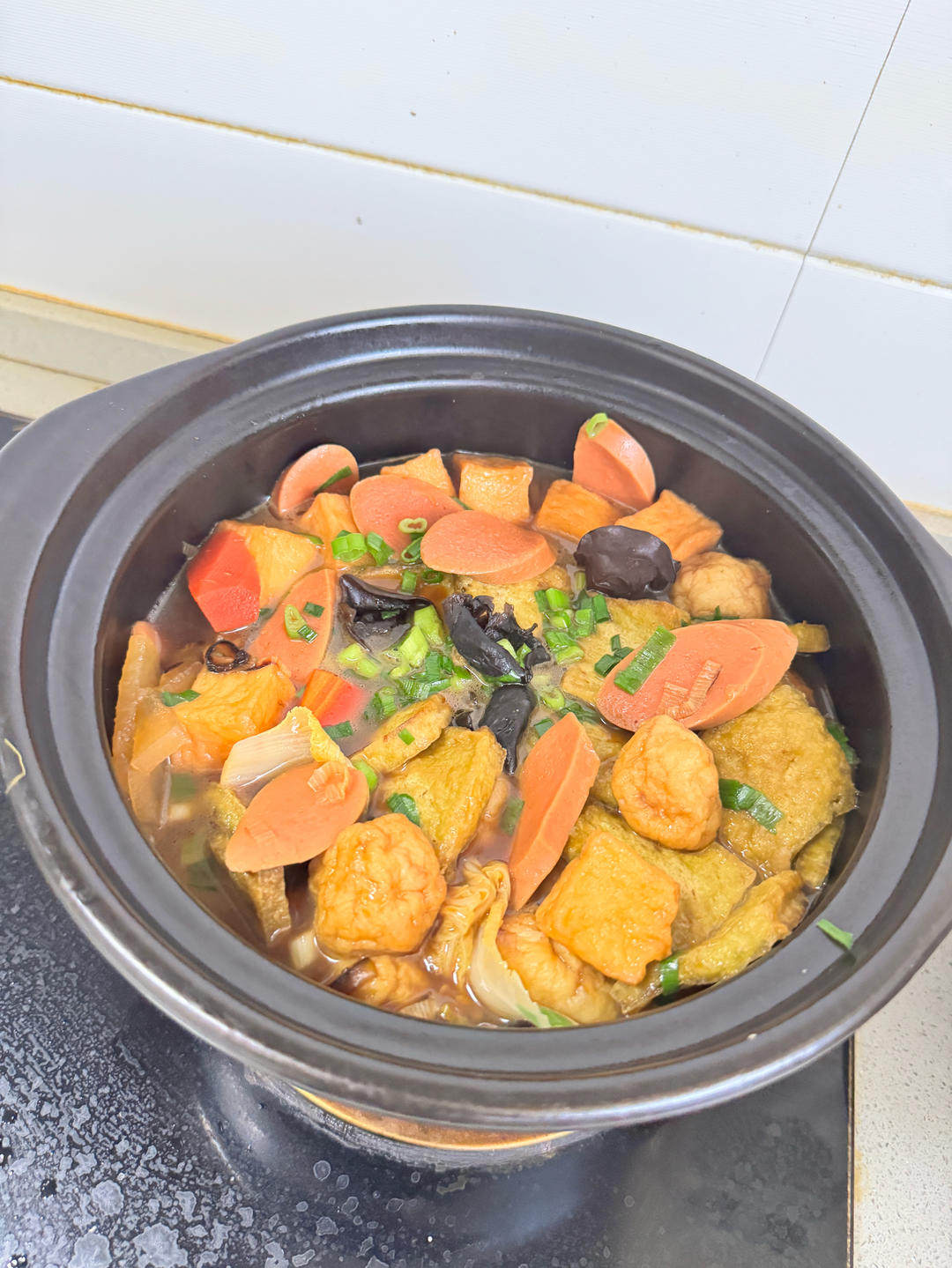 白菜豆腐煲