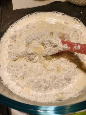 冰皮月饼（奶黄榴莲馅儿，太香啦）的做法 步骤3