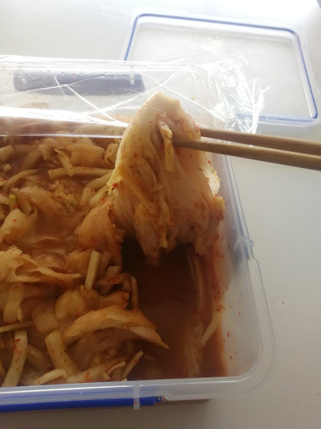 正宗朝鲜辣白菜制作