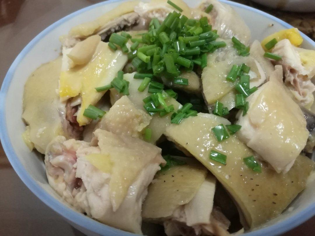 葱油香鸡