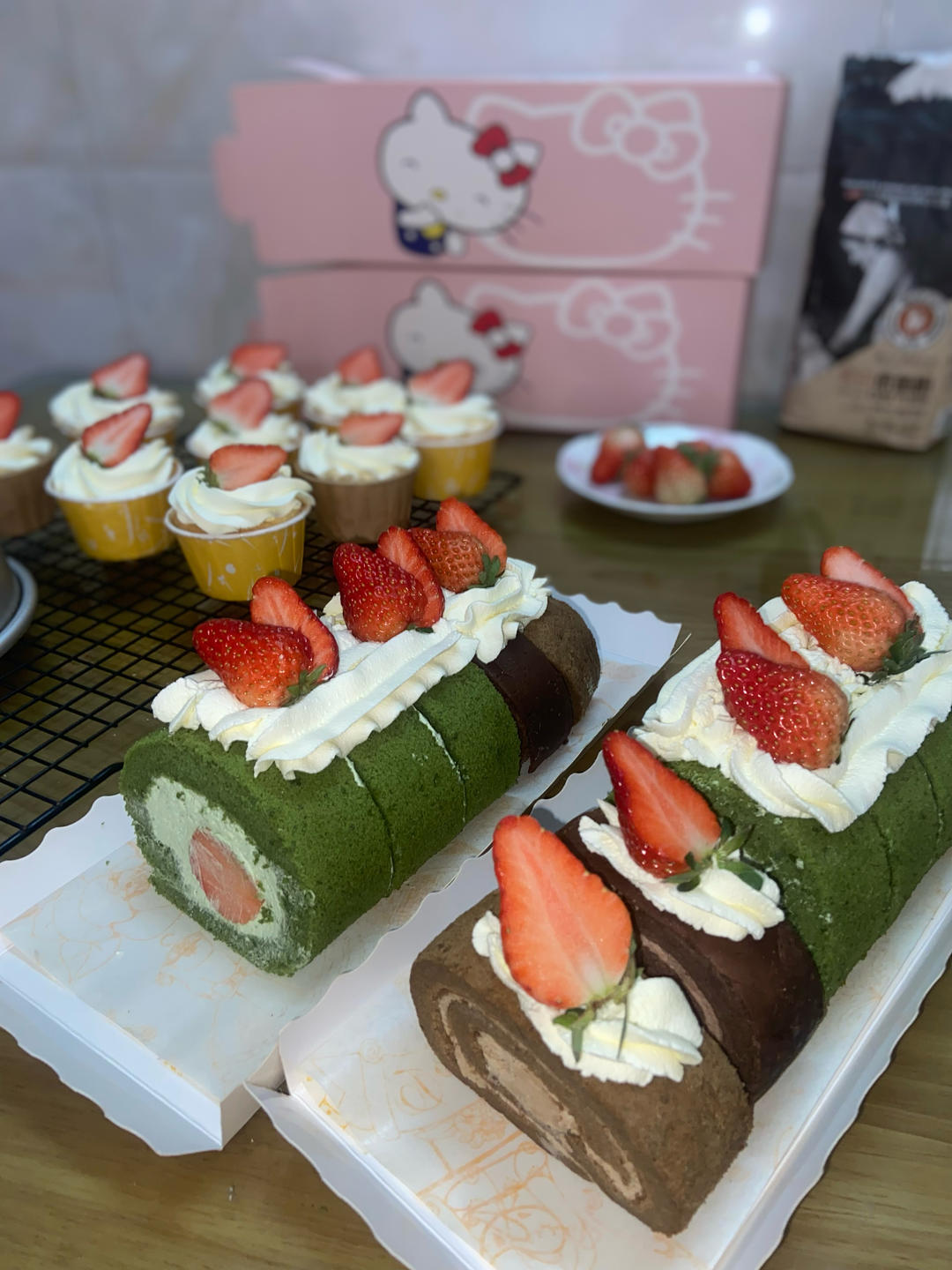 不回缩杯子蛋糕cupcake