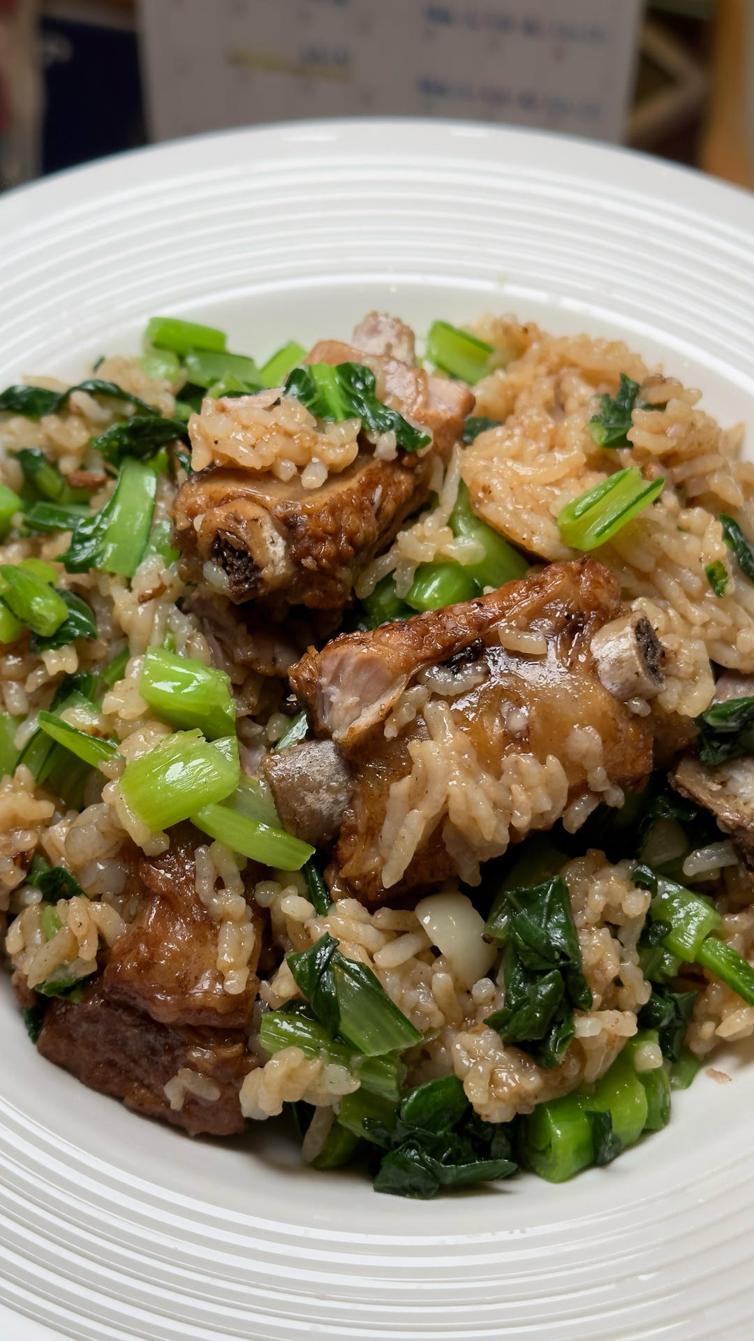 排骨菜飯（快手美食）的做法 步驟12