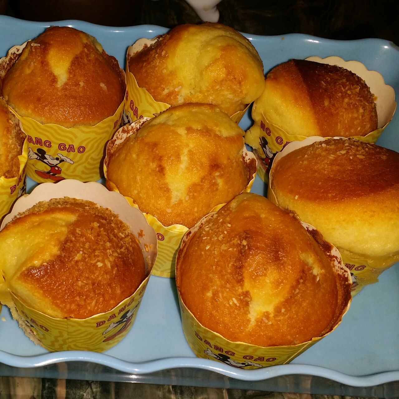 椰蓉哈雷蛋糕（纸杯蛋糕）