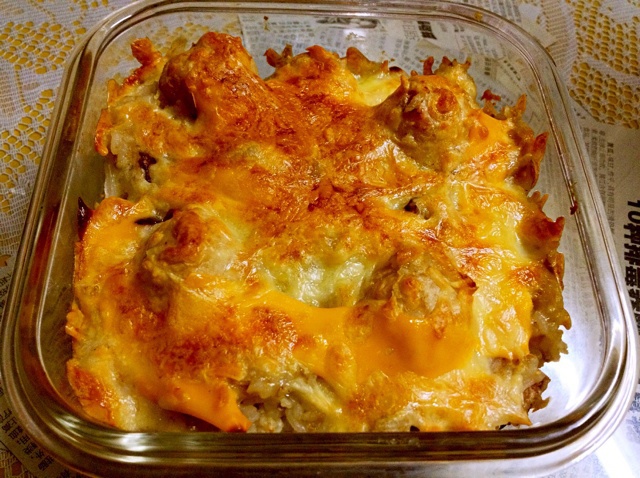 芝士肉丸焗饭