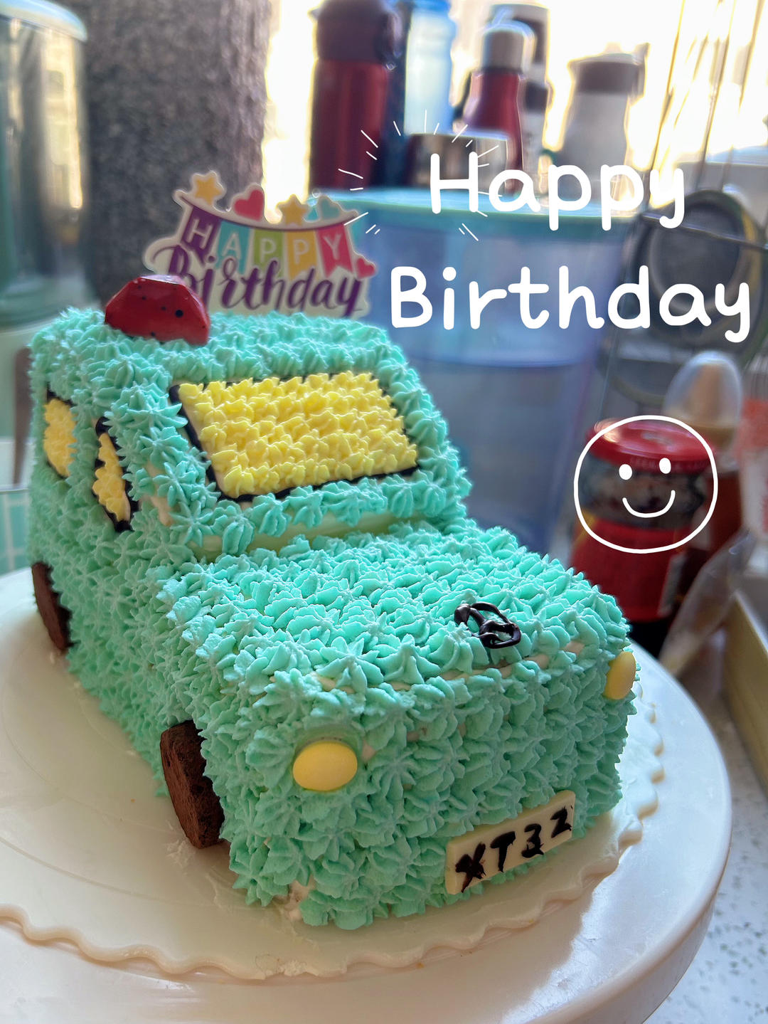 萌萌小汽车蛋糕