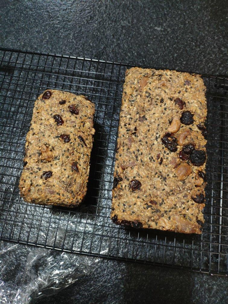 无面粉高纤能量面包丨健康·烘焙