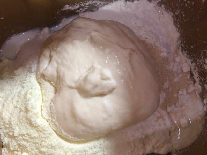 纯奶手撕吐司的做法 步骤1