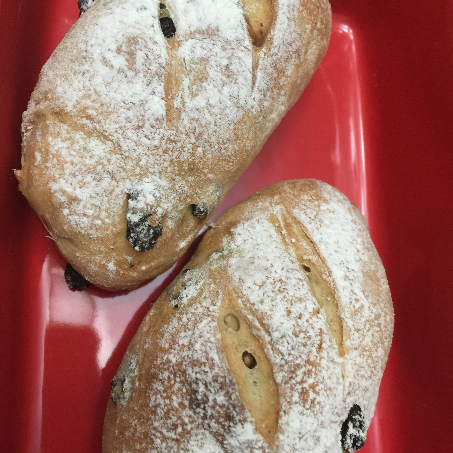 蔓越莓全麦黑糖面包