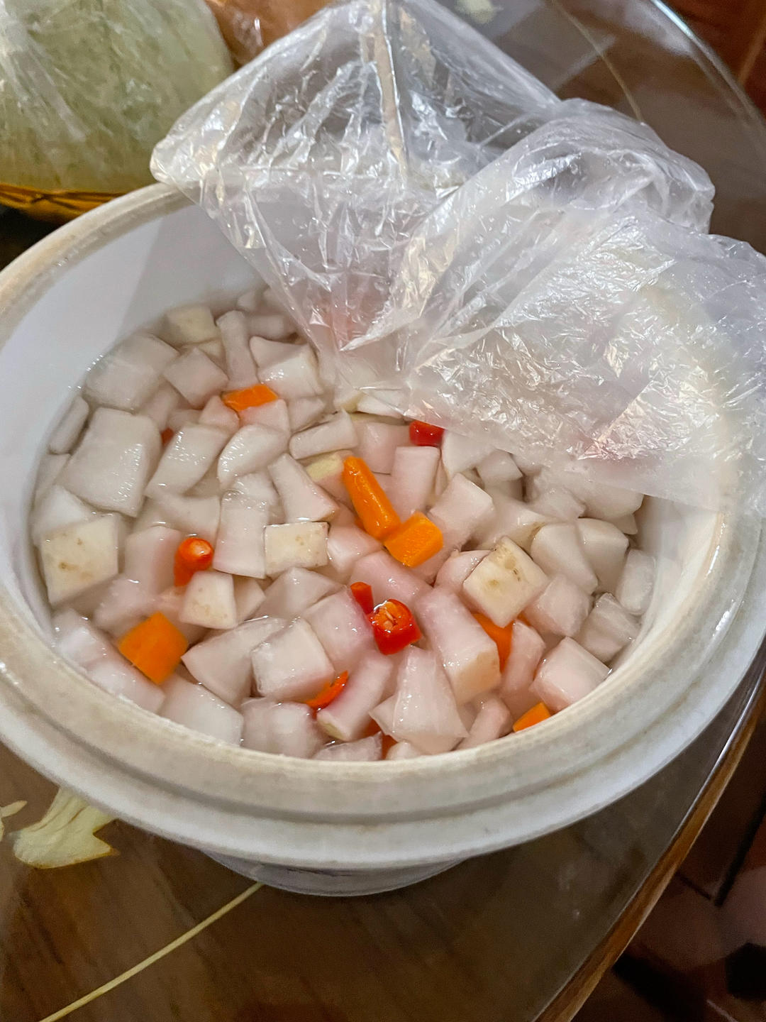 螺蛳粉里的酸萝卜被我复刻出来了