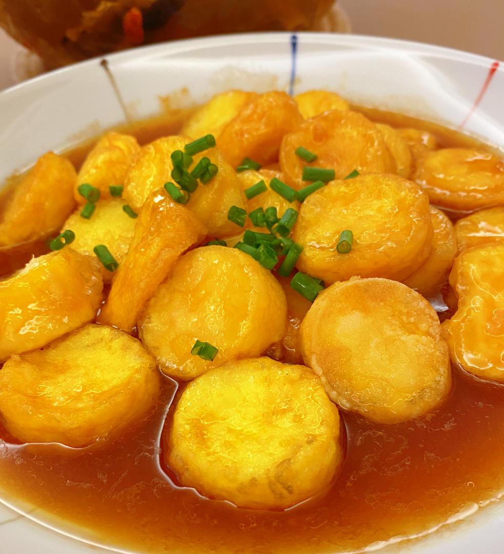 脆皮茄汁日本豆腐