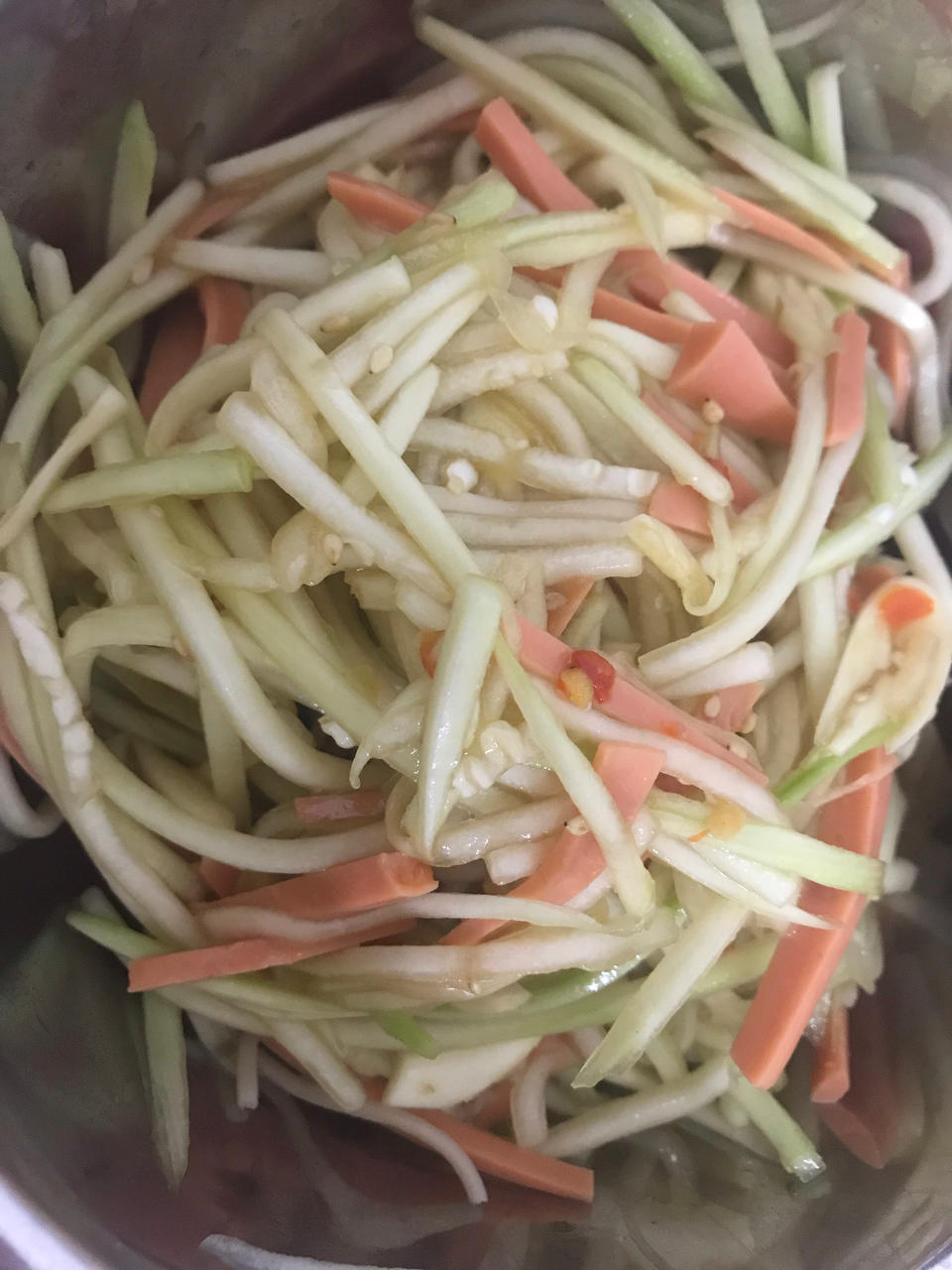一定要试试的清新爽口凉拌西葫芦