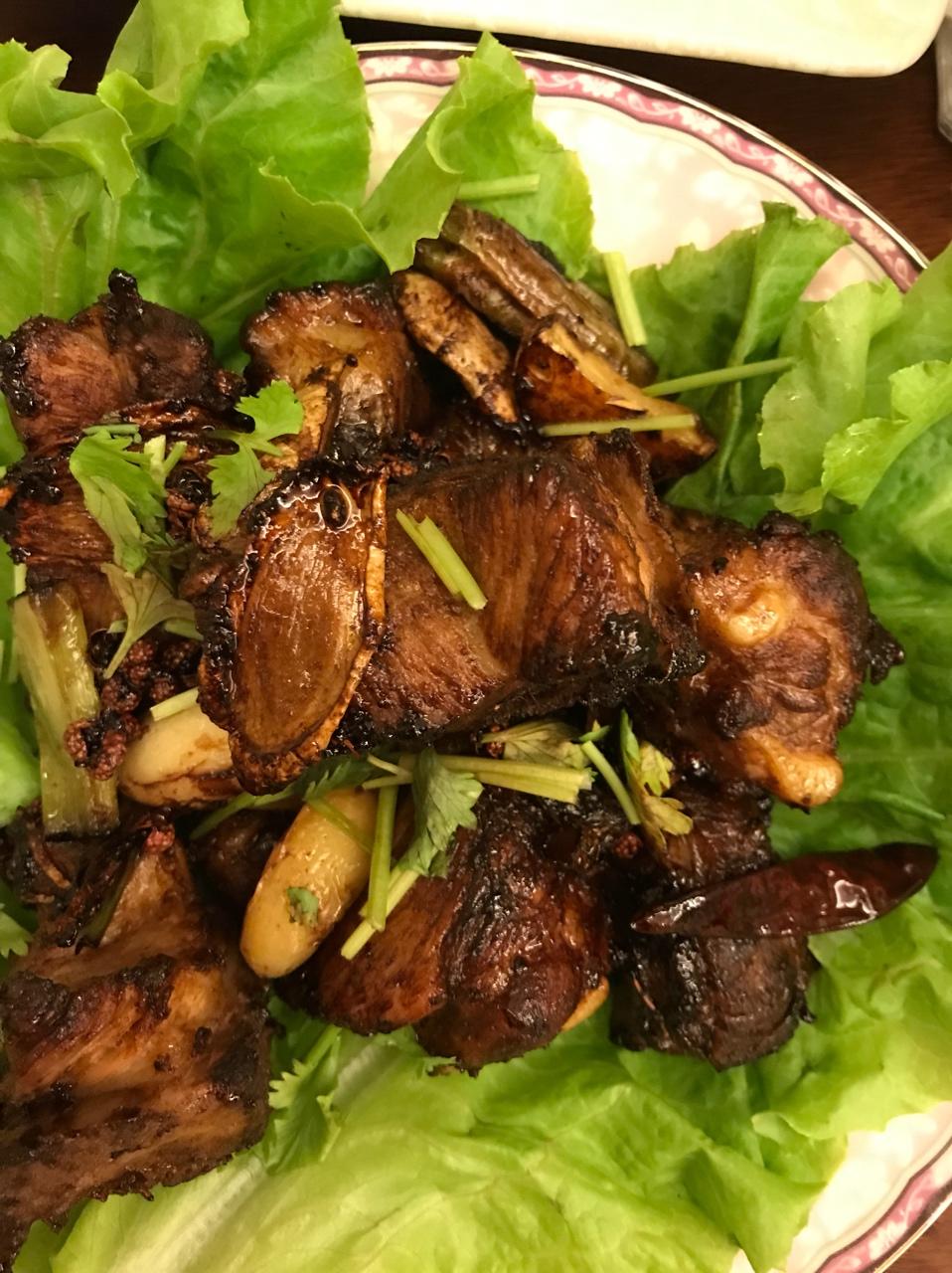 孜然排骨