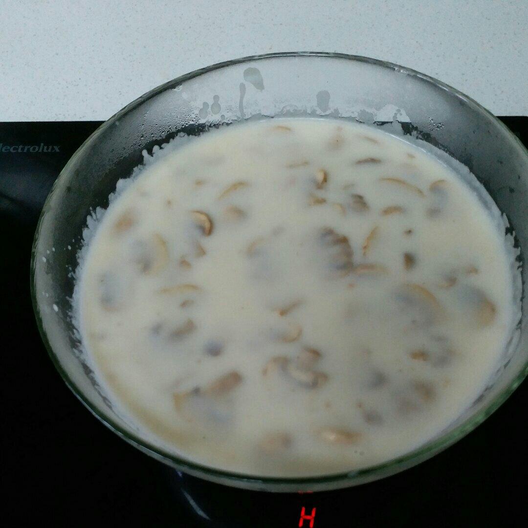 奶油蘑菇汤（完美比例版）