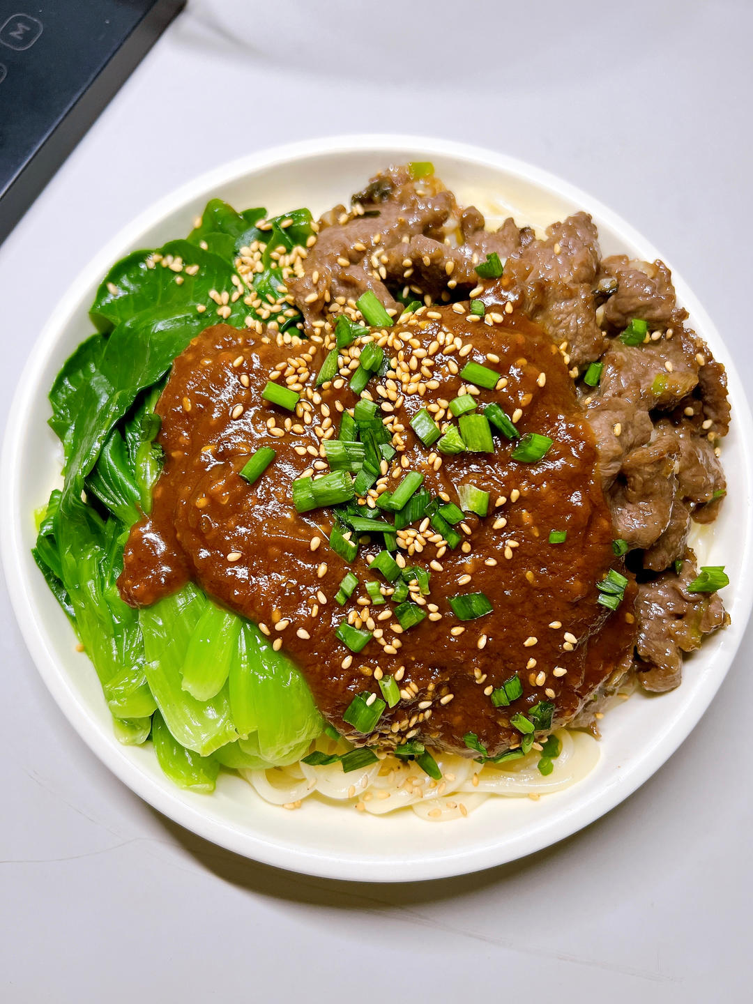 沙茶牛肉拌面