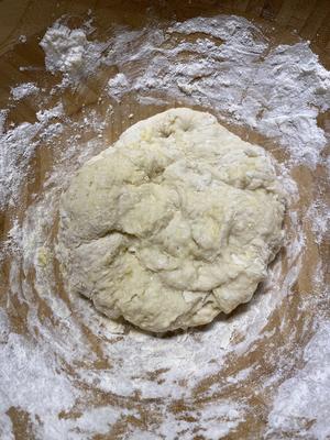 入门级免揉面包4⃣️：❤️中式蒜蓉黄油葱香面包的做法 步骤4