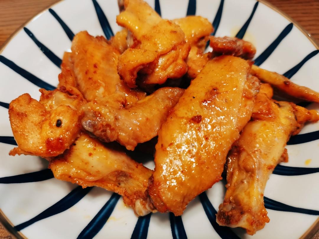 懒人版奥尔良鸡翅（非烤箱版）