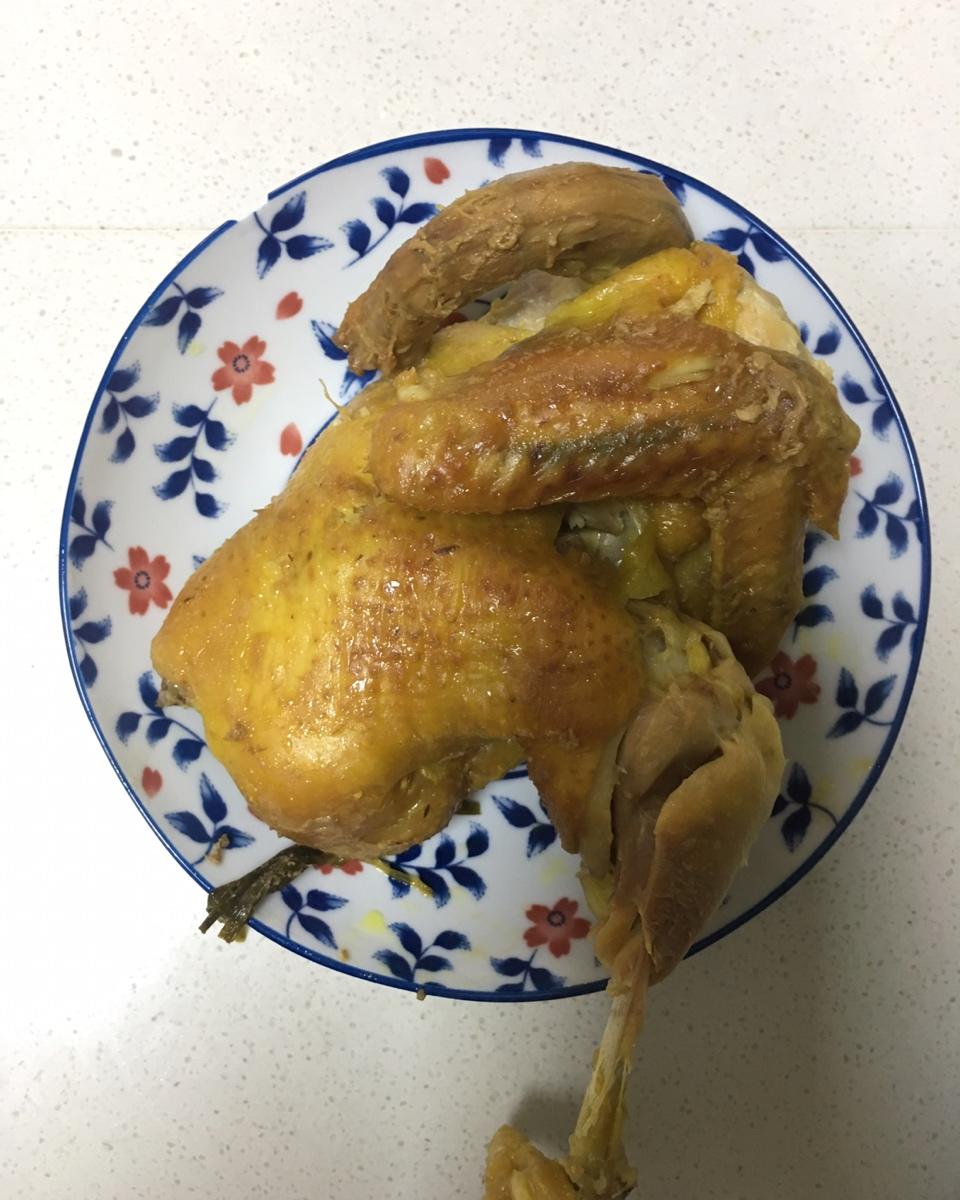 电饭煲盐焗鸡