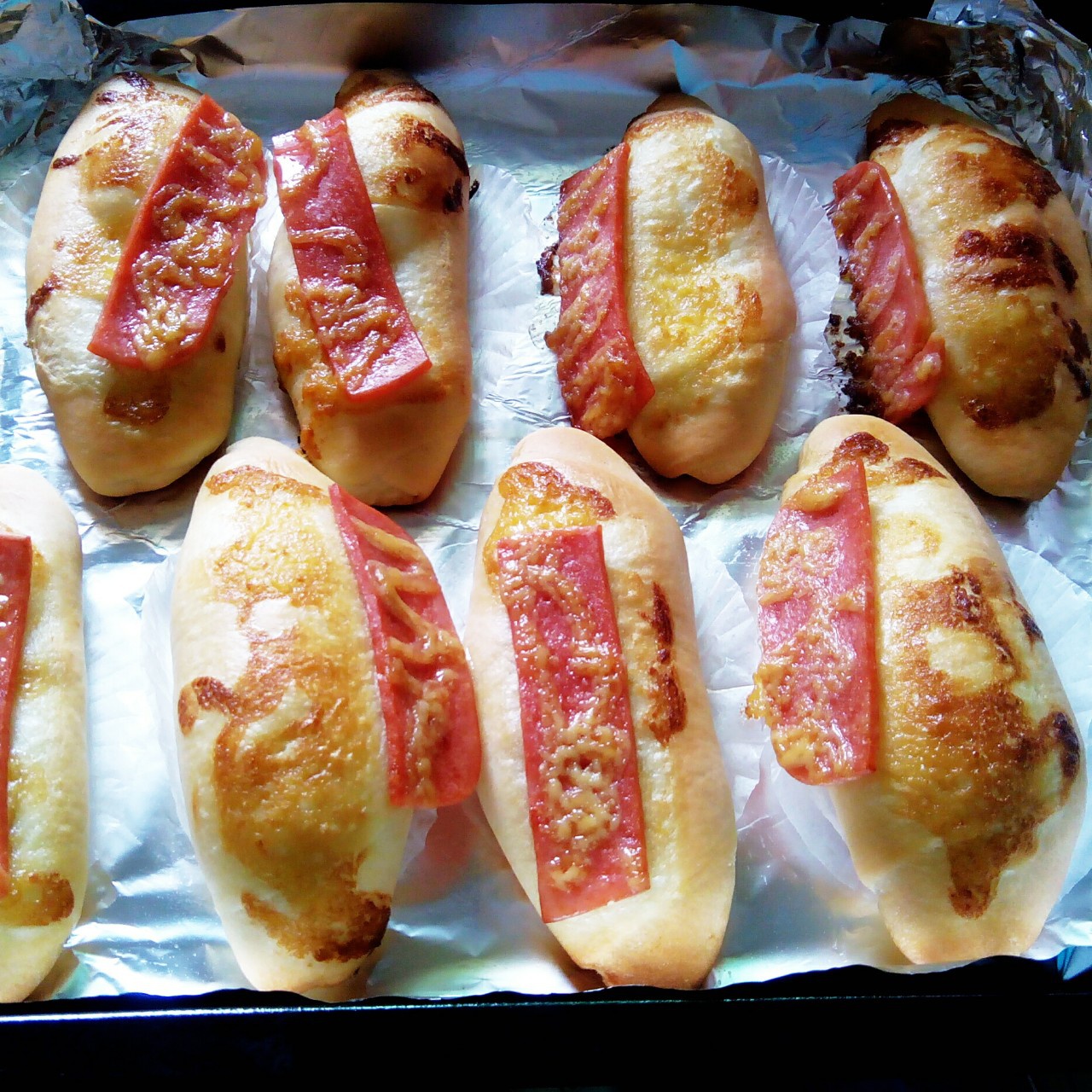 香葱芝士面包条