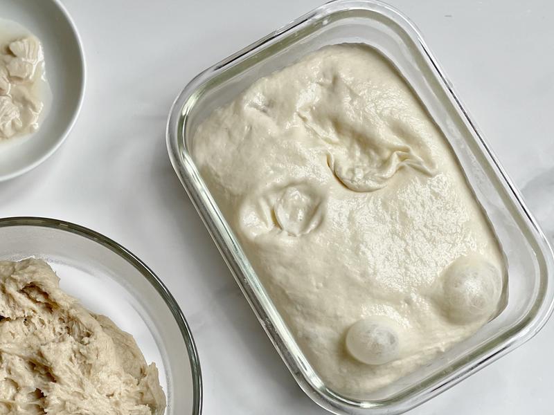 纯奶手撕吐司的做法 步骤1