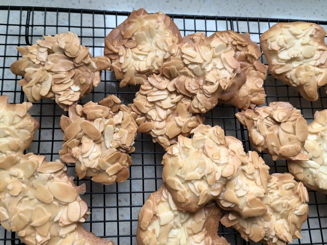 一个烤箱、一双巧手就可以完成嘎嘣脆的《杏仁瓦片》饼干，日常消耗蛋白神奇配方！！