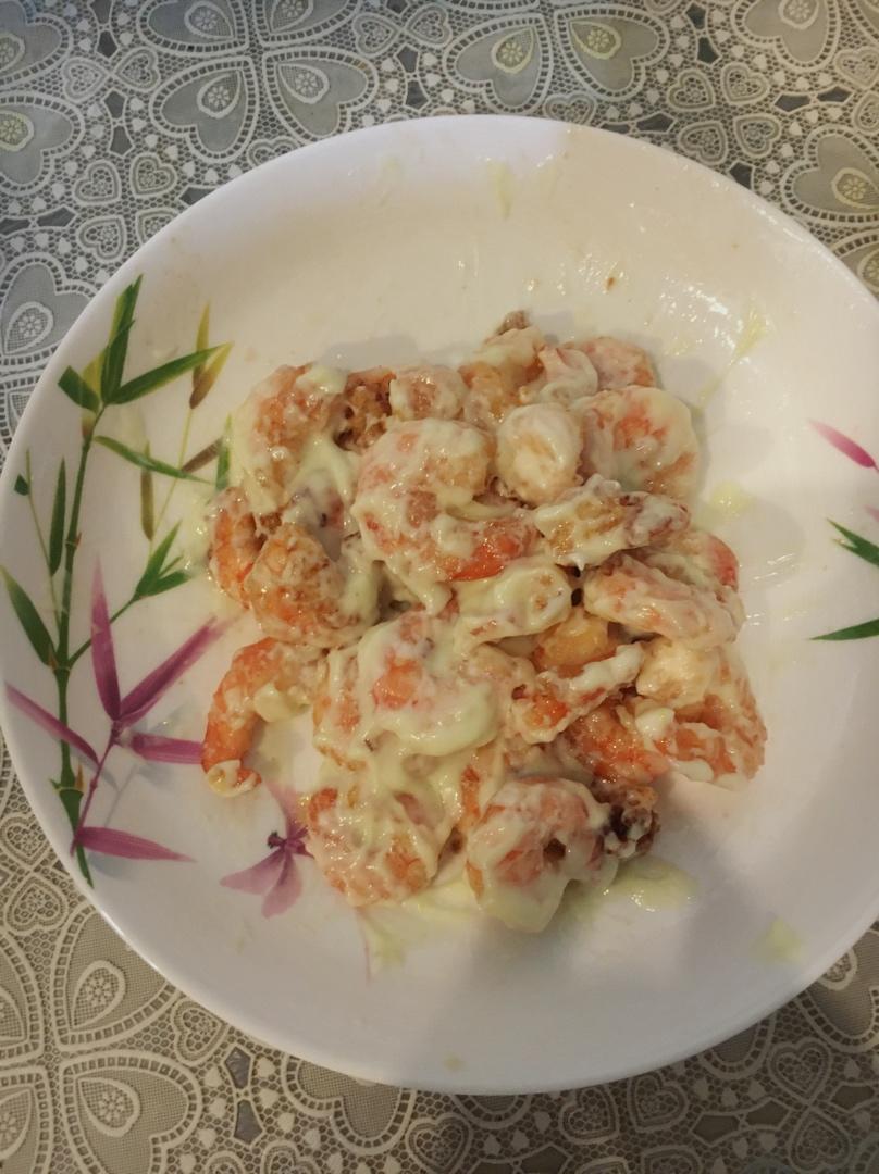 芥末美乃滋虾球