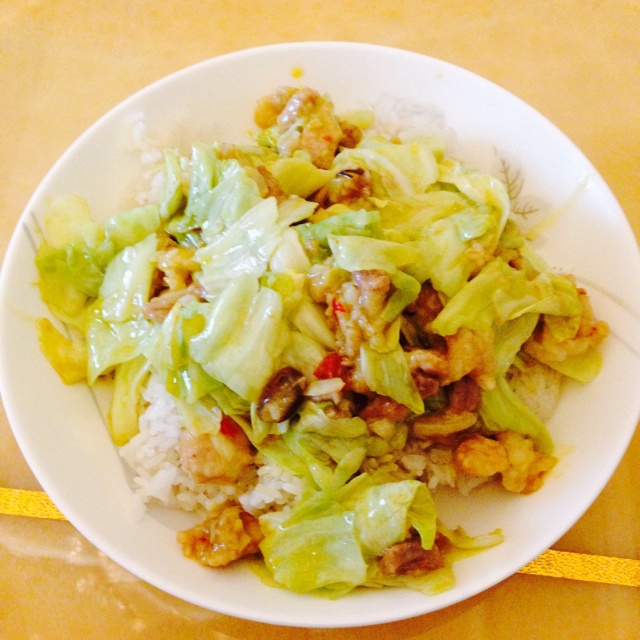 兎八锅做的阿婆手撕包菜