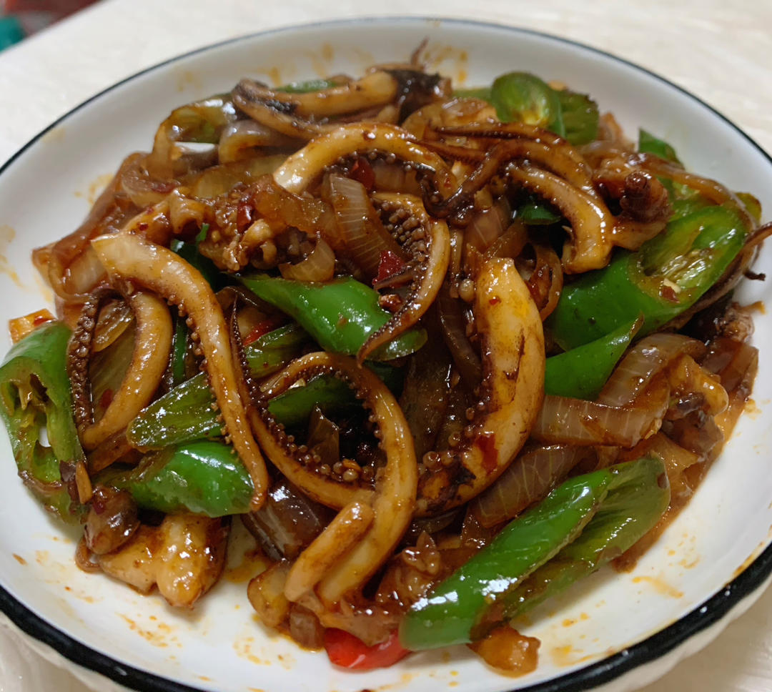 比饭店好吃的爆炒鱿鱼🦑