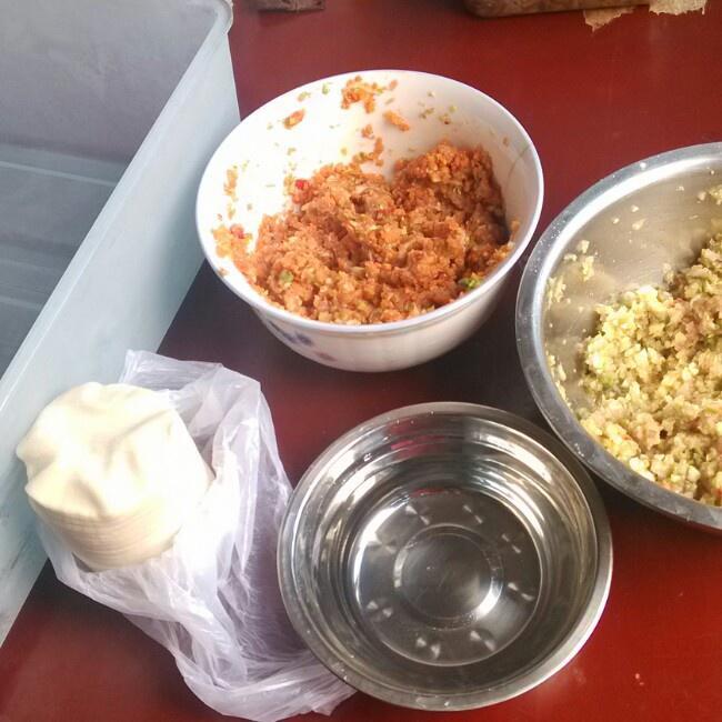 胡萝卜水饺与白菜水饺的做法