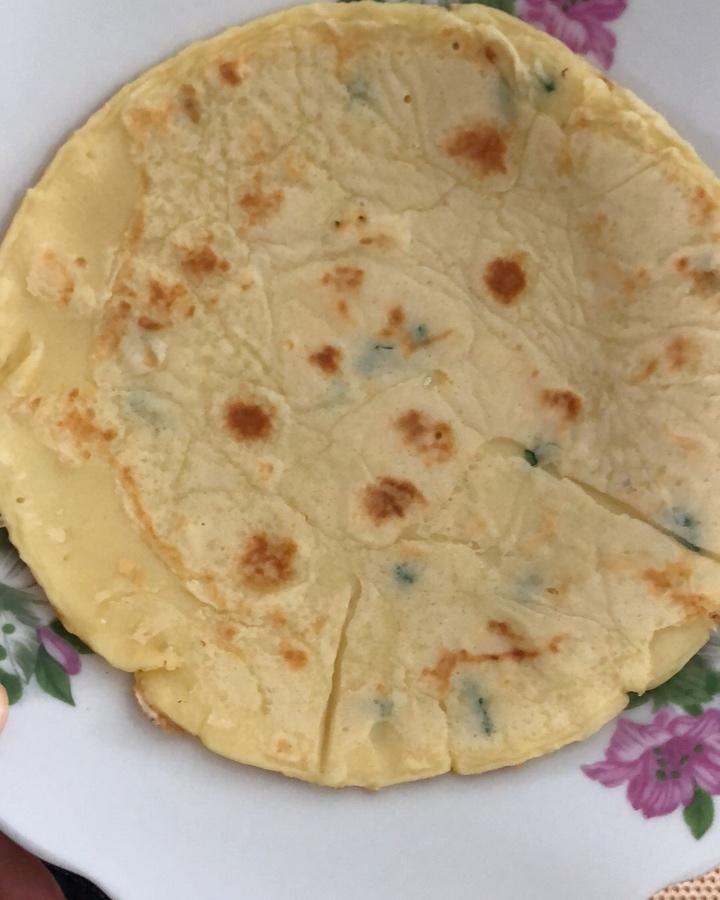 葱花蛋饼（快手营养早餐）