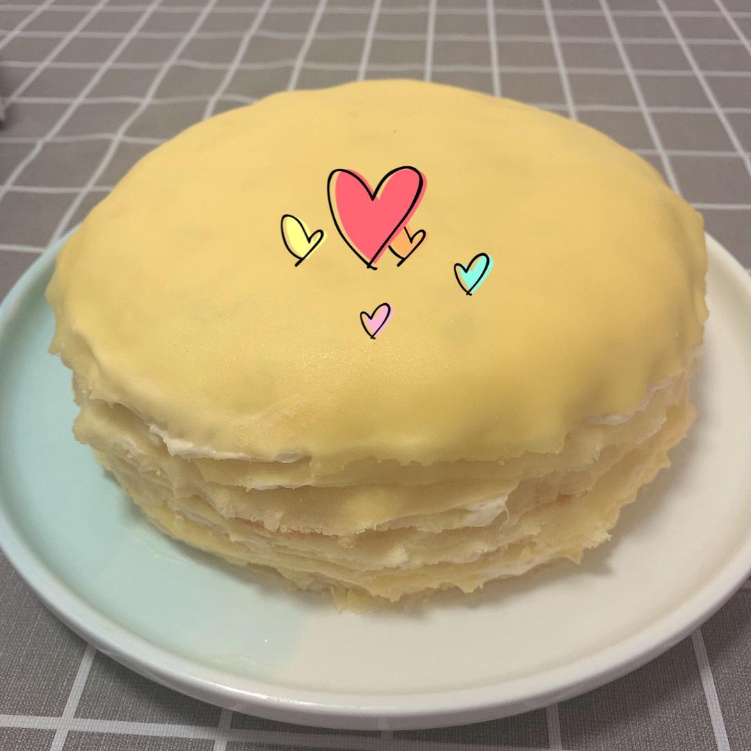 超简单~啖啖榴莲肉的榴莲千层