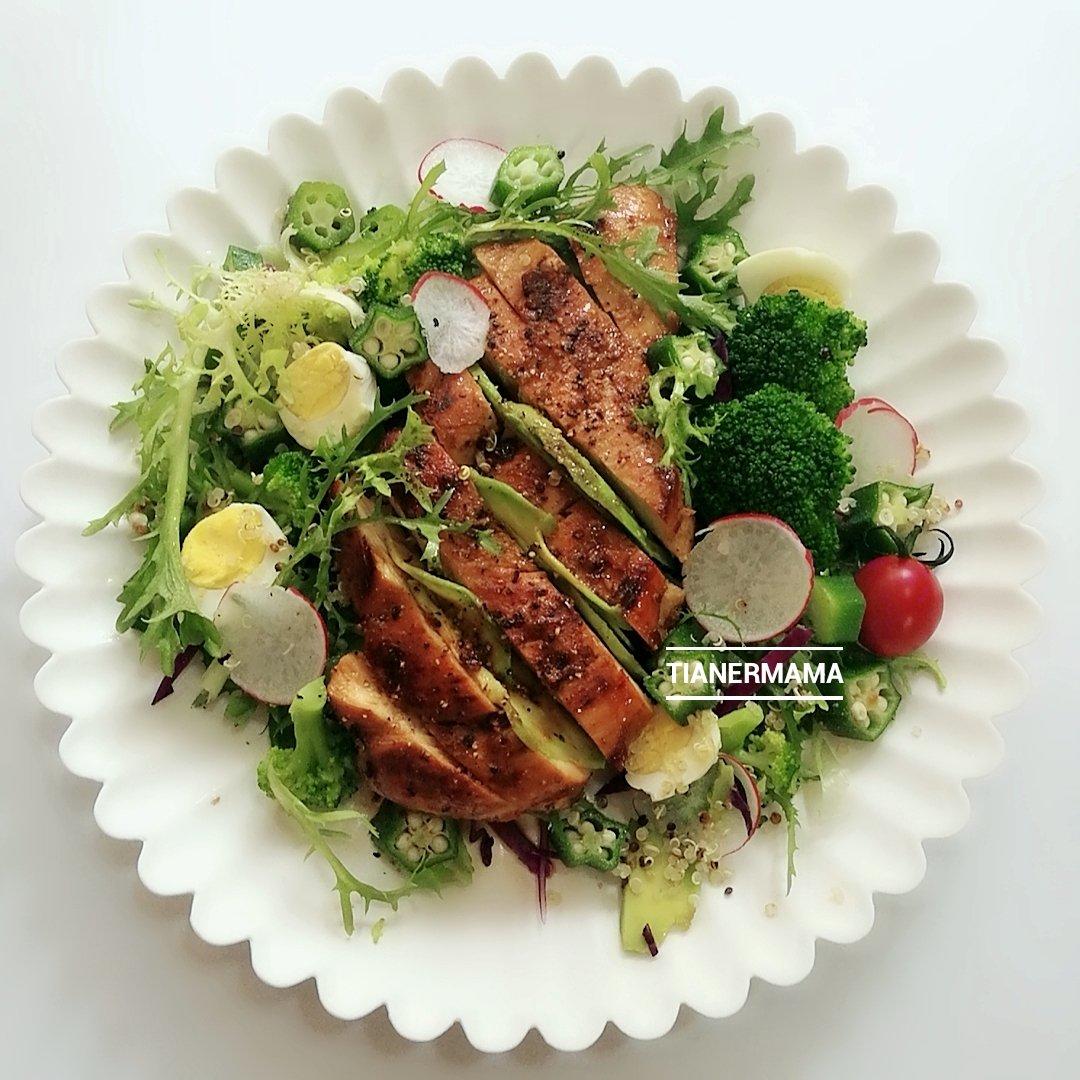 酷炫屌炸天好吃的煎鸡胸肉（香蒜蜂蜜煎鸡胸肉）