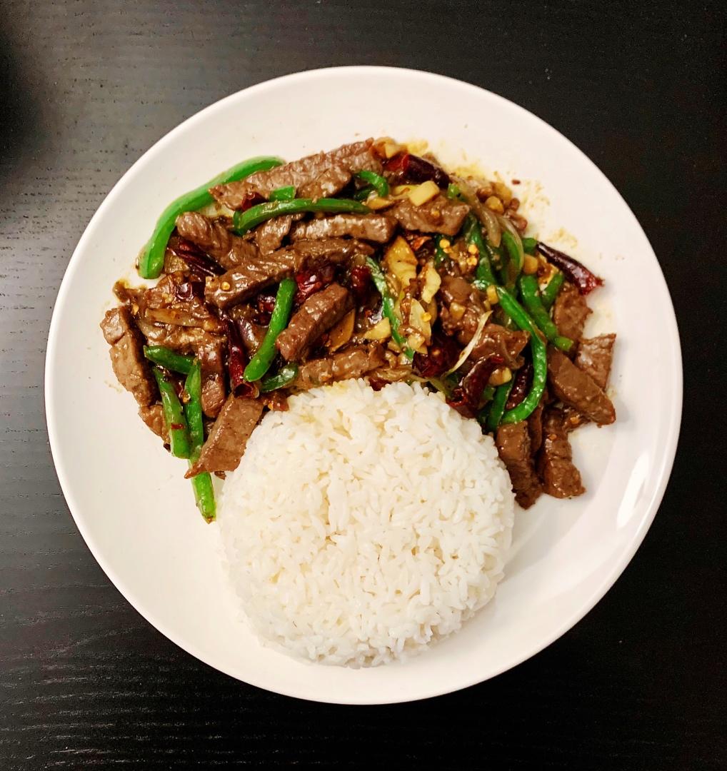 青椒牛柳