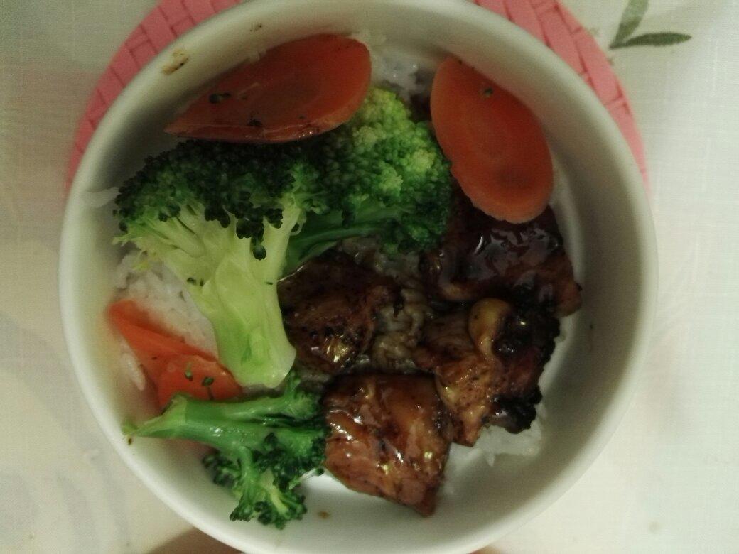 【照烧鸡排饭】