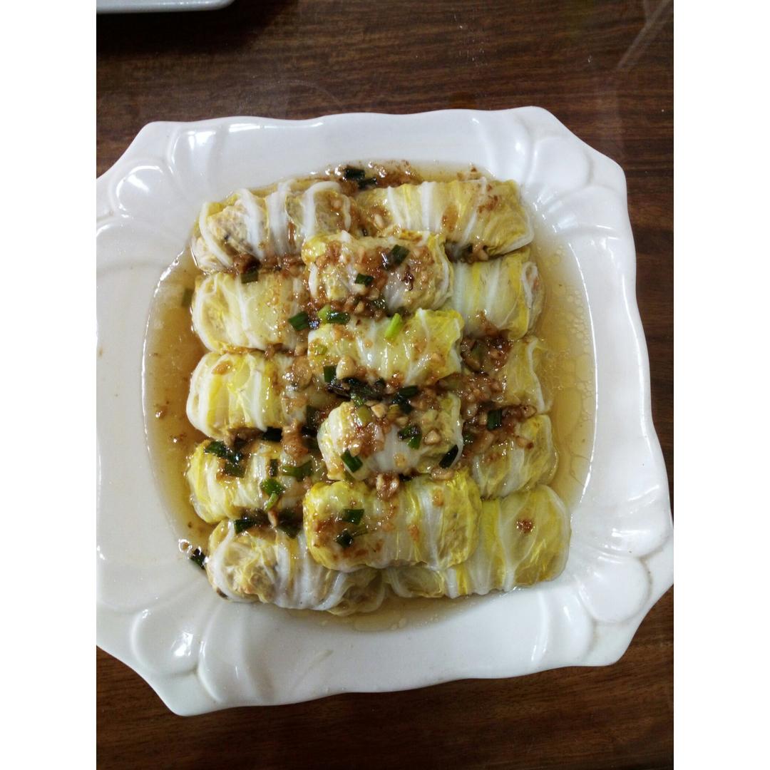 肉酿白菜卷