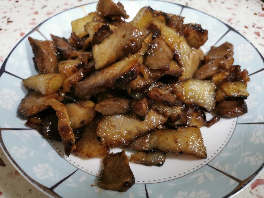 脆爽猪颈肉（不用烤炉版）