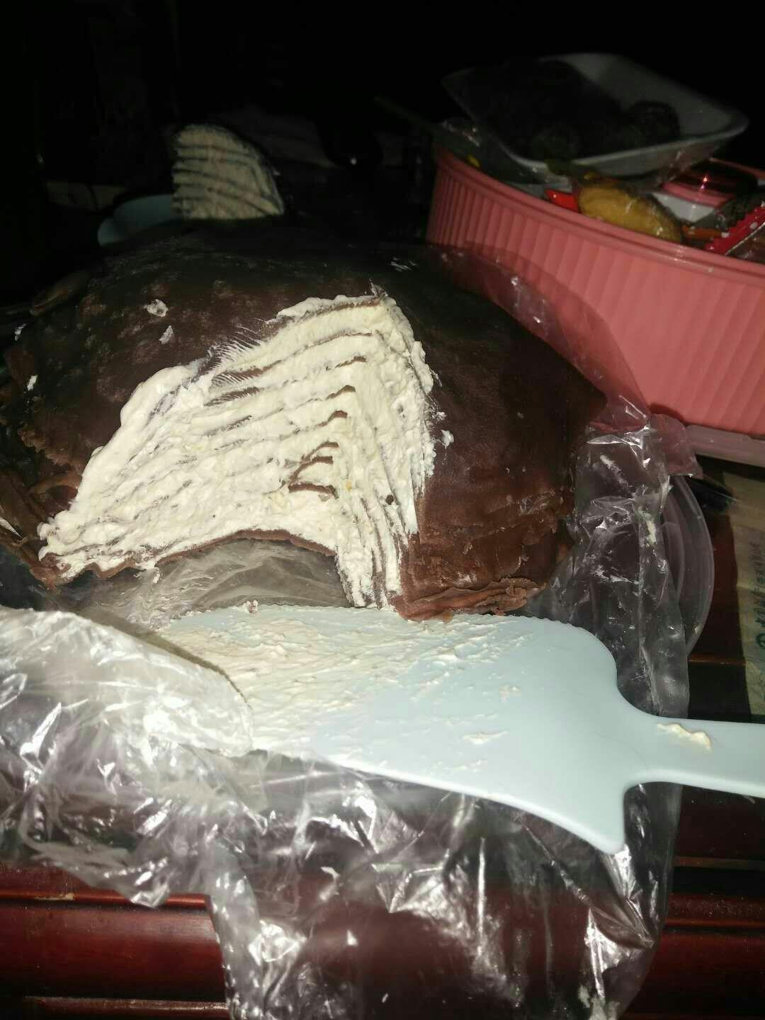 6寸可可千层蛋糕
