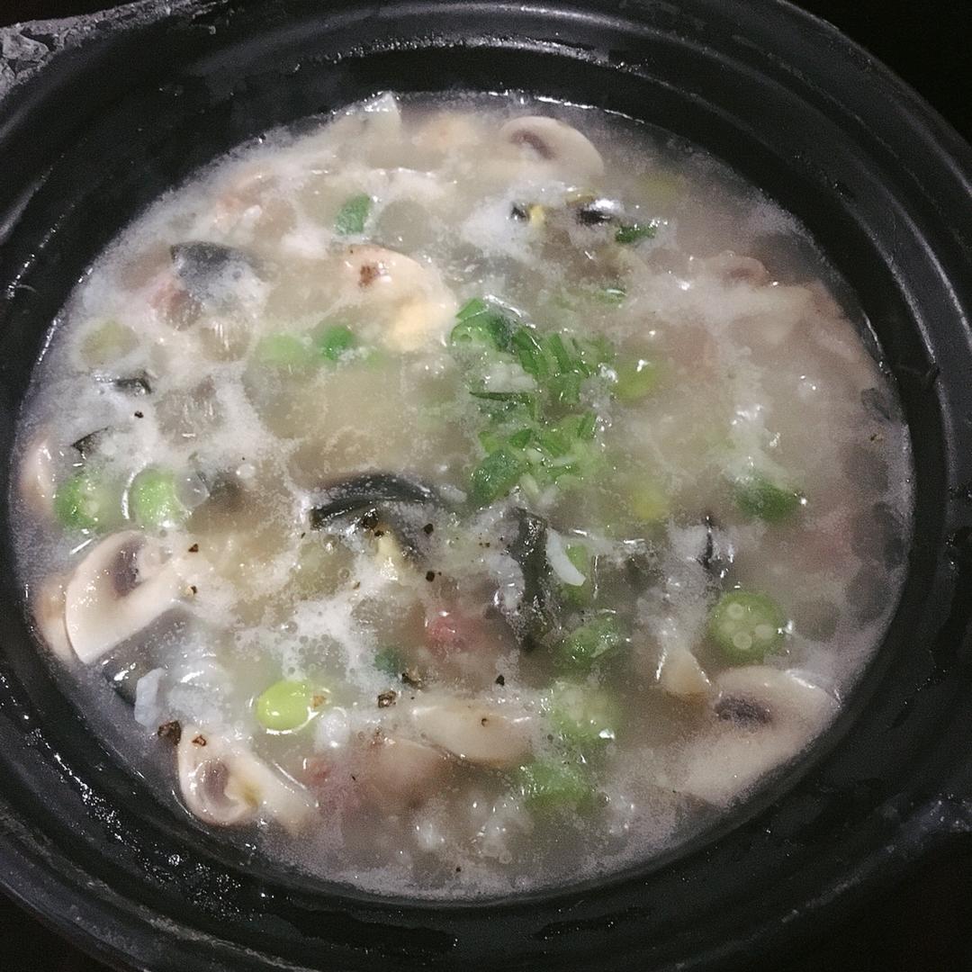 皮蛋瘦肉粥