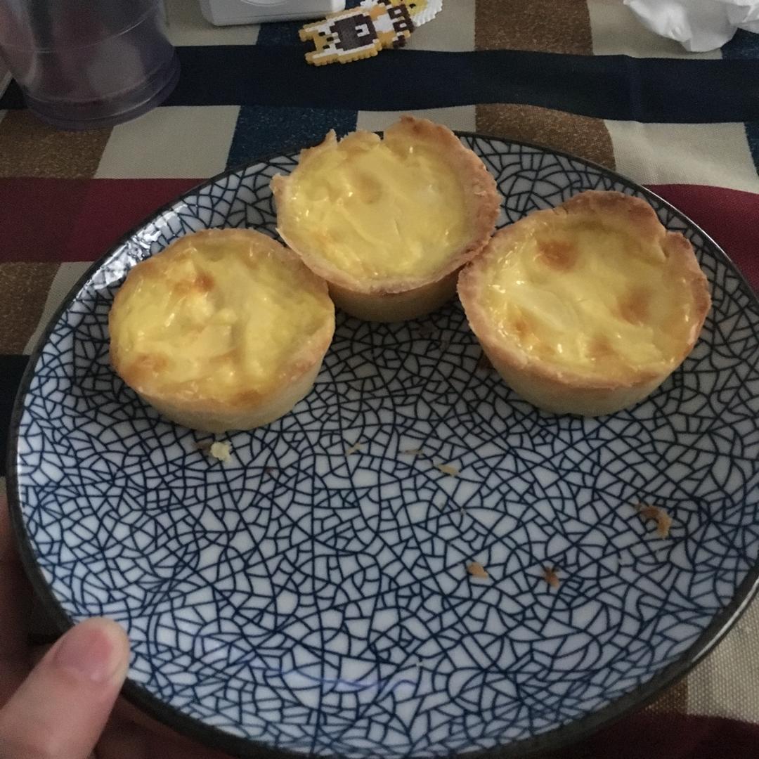 【视频食谱】不用开酥的曲奇蛋挞