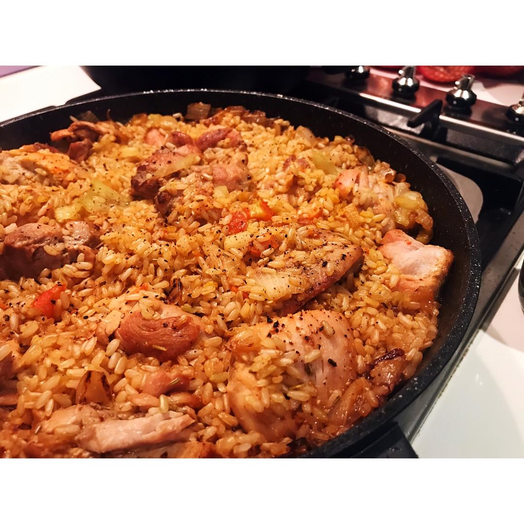 【曼食慢语】Seafood Paella 西班牙海鲜饭