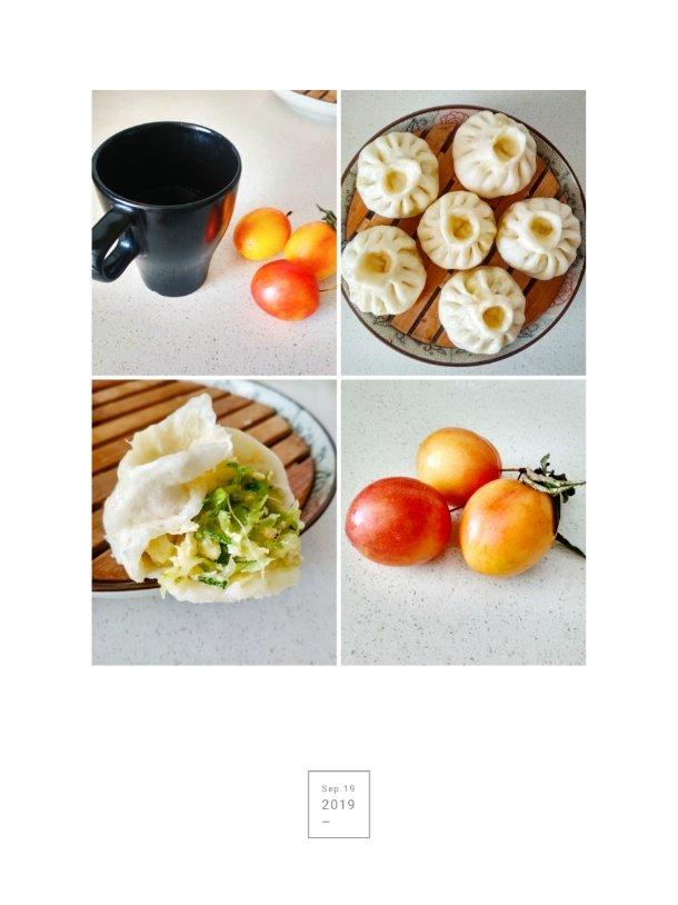 西葫芦鸡蛋包子