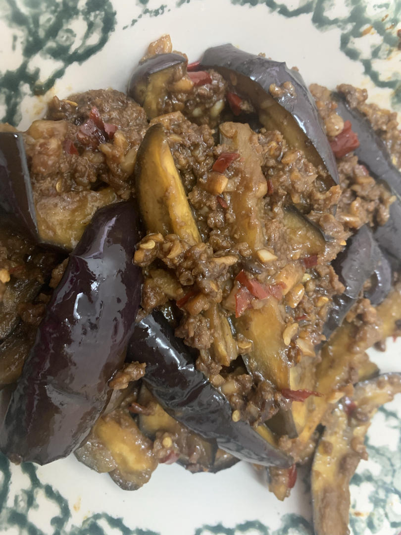 肉沫茄子（家庭无油炸版）