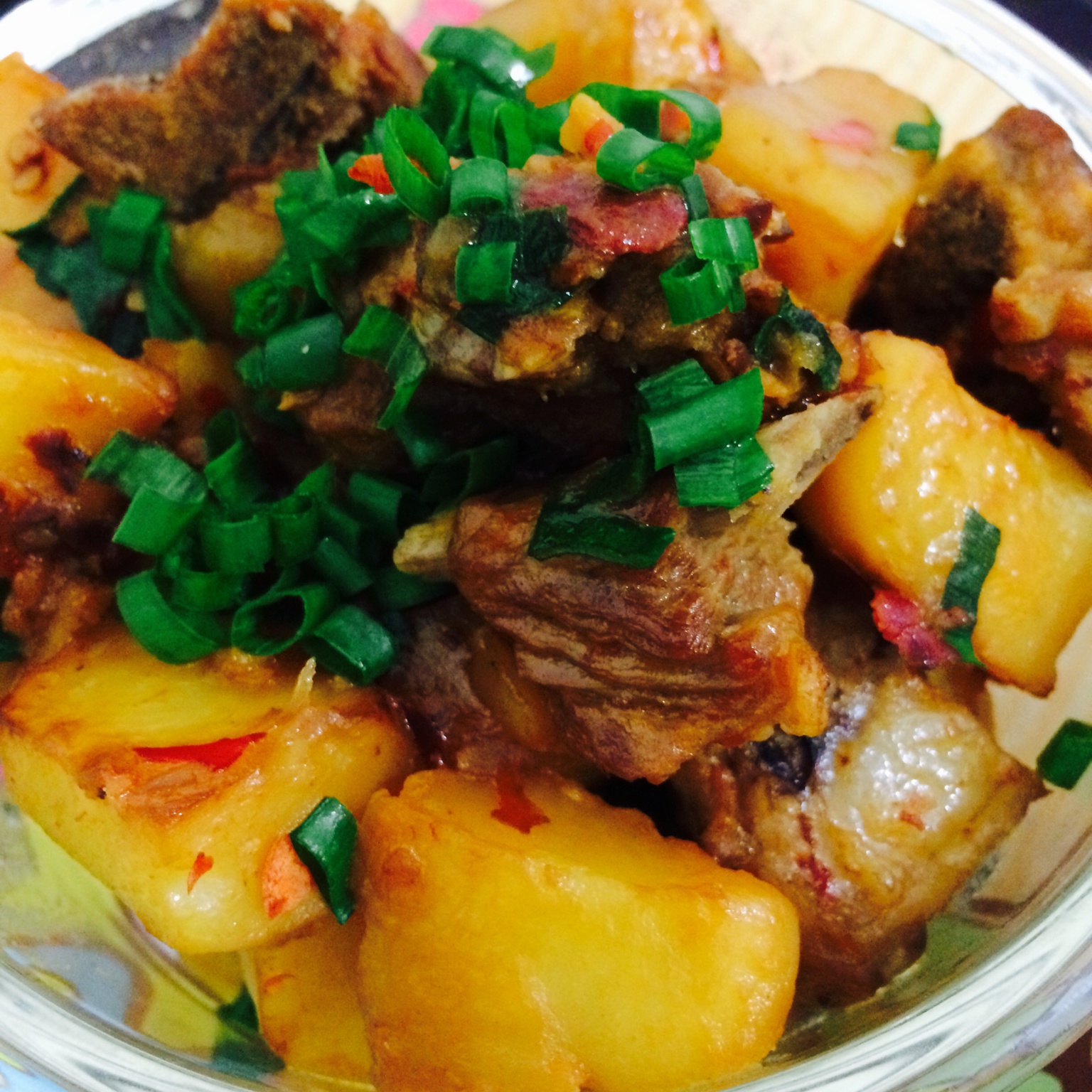 川味土豆烧排骨