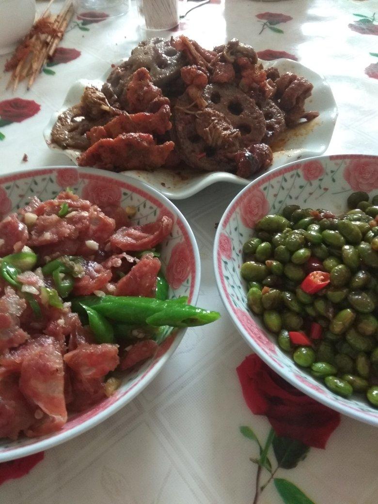 青椒炒香肠