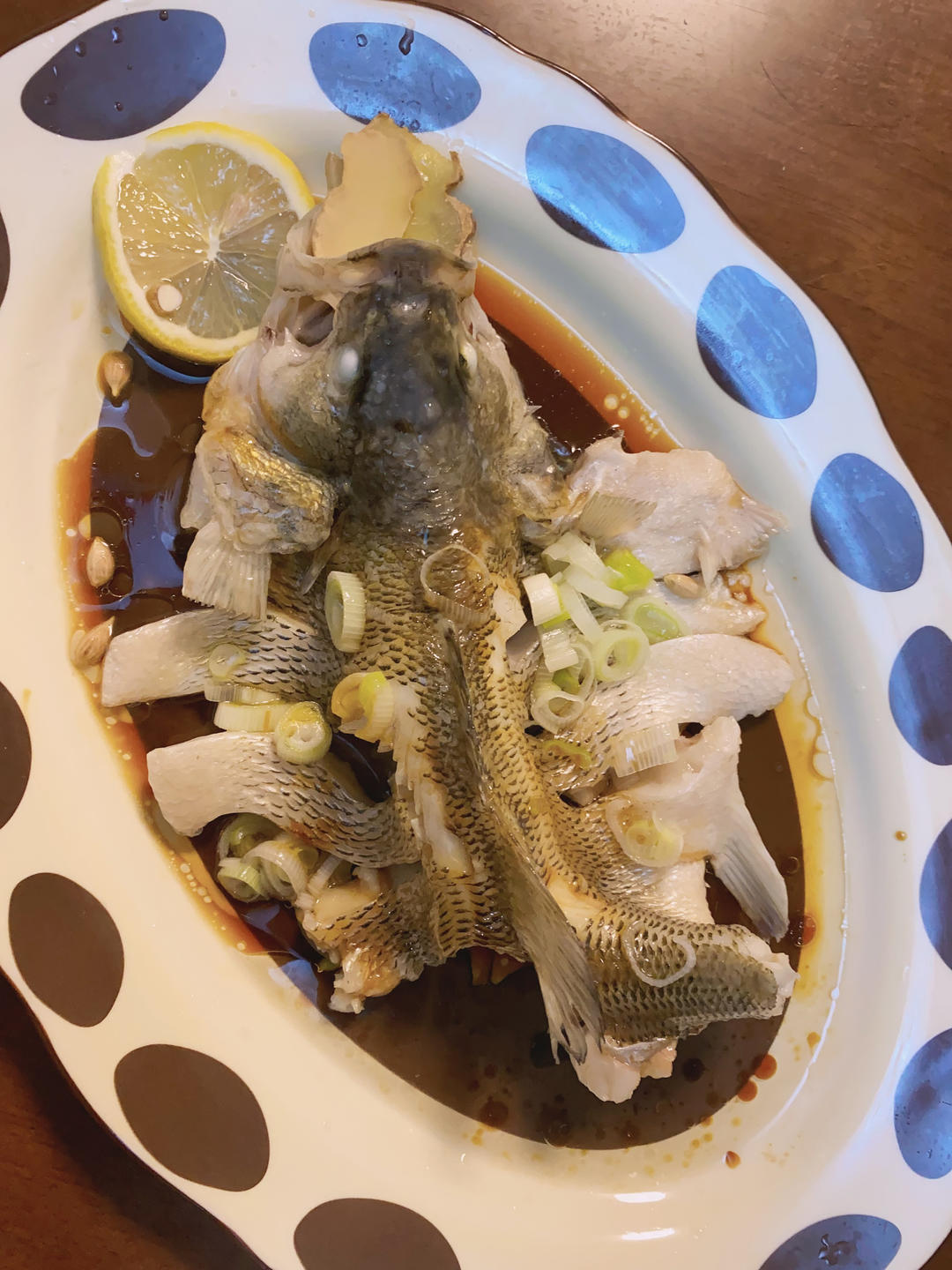 年年有余 清蒸鲈鱼