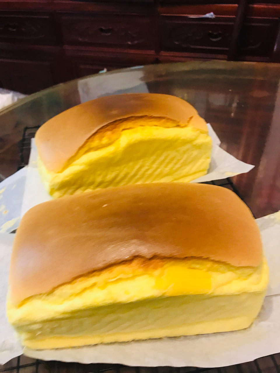 堪比柯基屁股
爆浆芝士🧀古早蛋糕