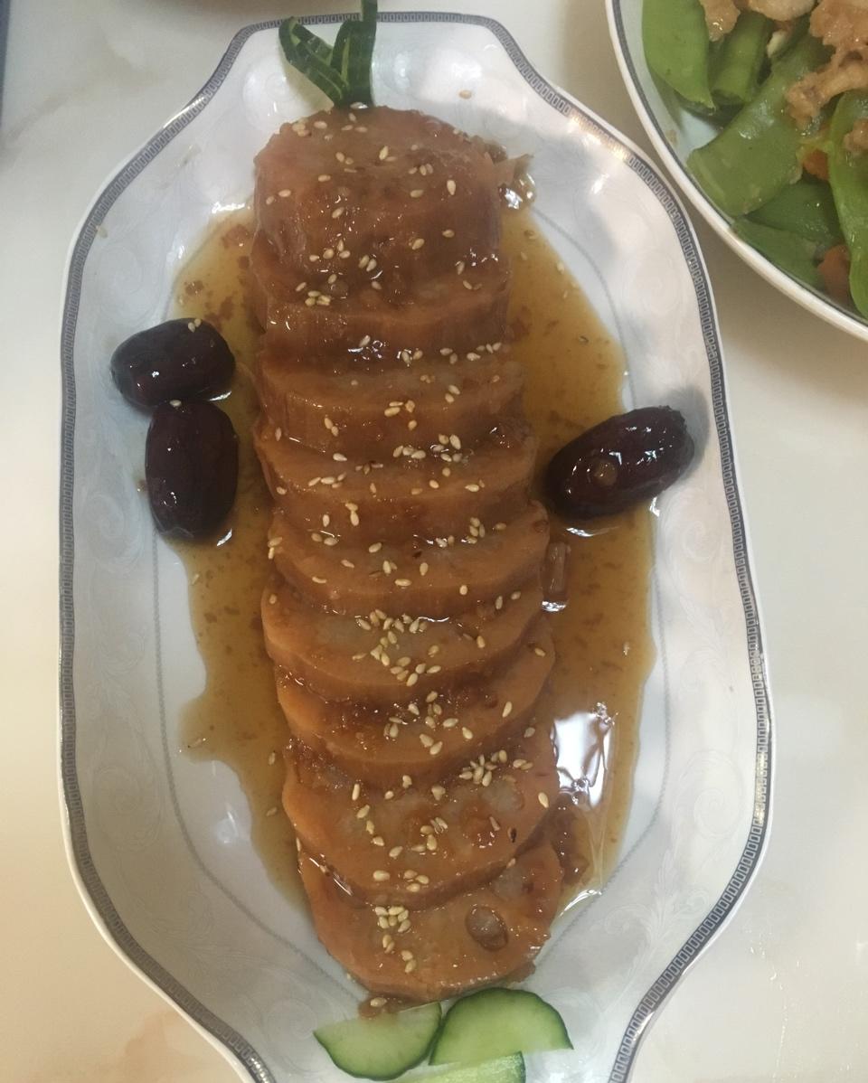 堂妈教你做桂花糯米藕