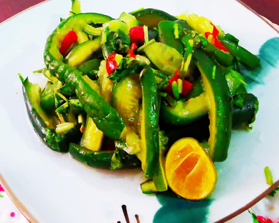 鱼露酸柑小黄瓜